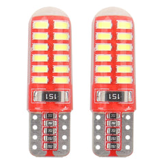 Ampoule LED T10e W5W avec CANBUS et 24 diodes LED SMD 3014