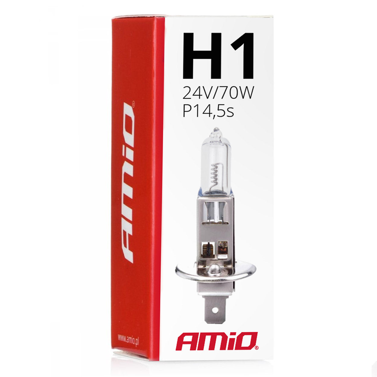 Ampoule halogène H1 pour feux de route ou feux de croisement