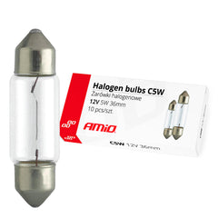 Ampoules halogènes navette C5W 36 mm avec culot SV8.5