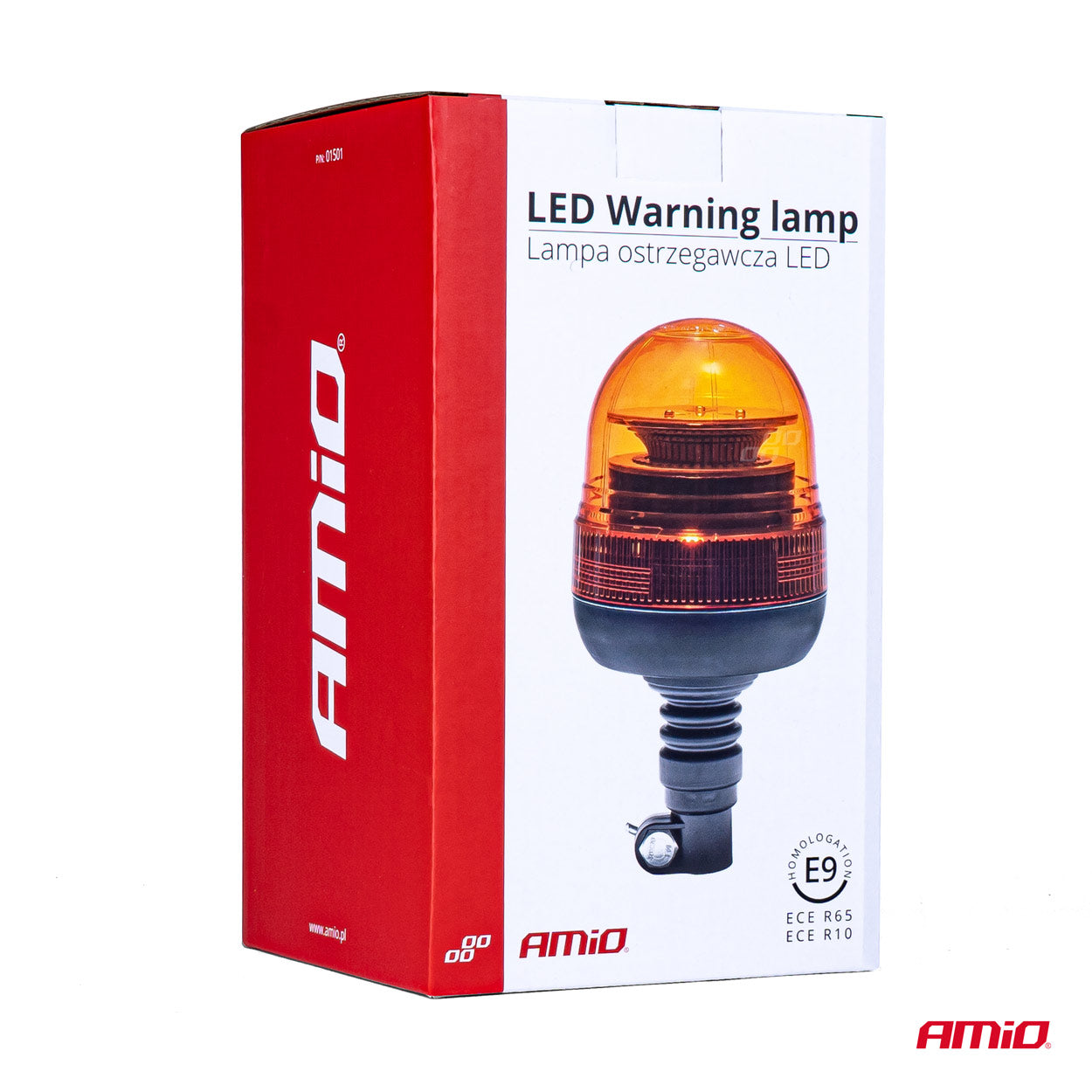 Lampe d’avertissement LED WAR09P vue de dessus