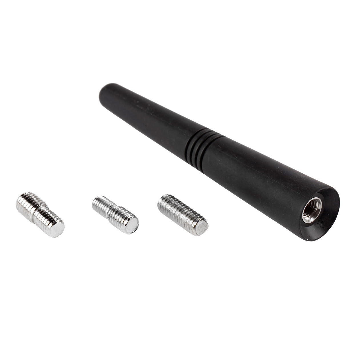 Antenne de voiture avec adaptateurs pour filetage de 5, 6 et 7 mm