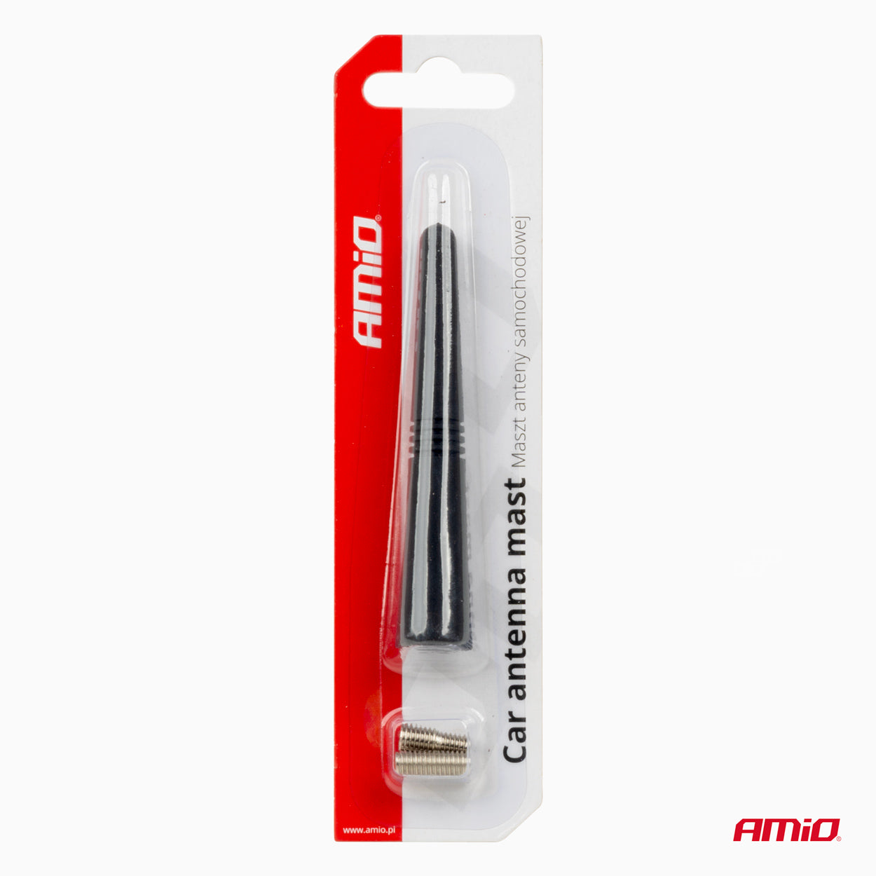 Antenne de voiture avec mât d’antenne de 9 cm de long