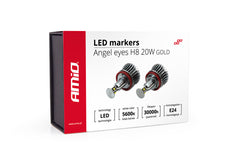 Marqueur LED H8 20W GOLD pour BMW