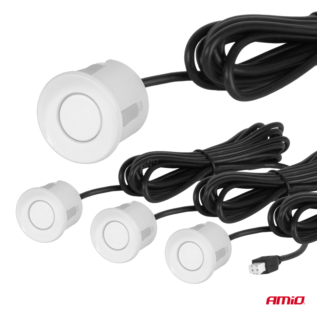 Assistant de stationnement avec capteurs et indicateur LED
