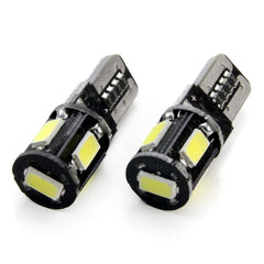 Ampoule LED avec culot T10 W5W et 5 diodes SMD
