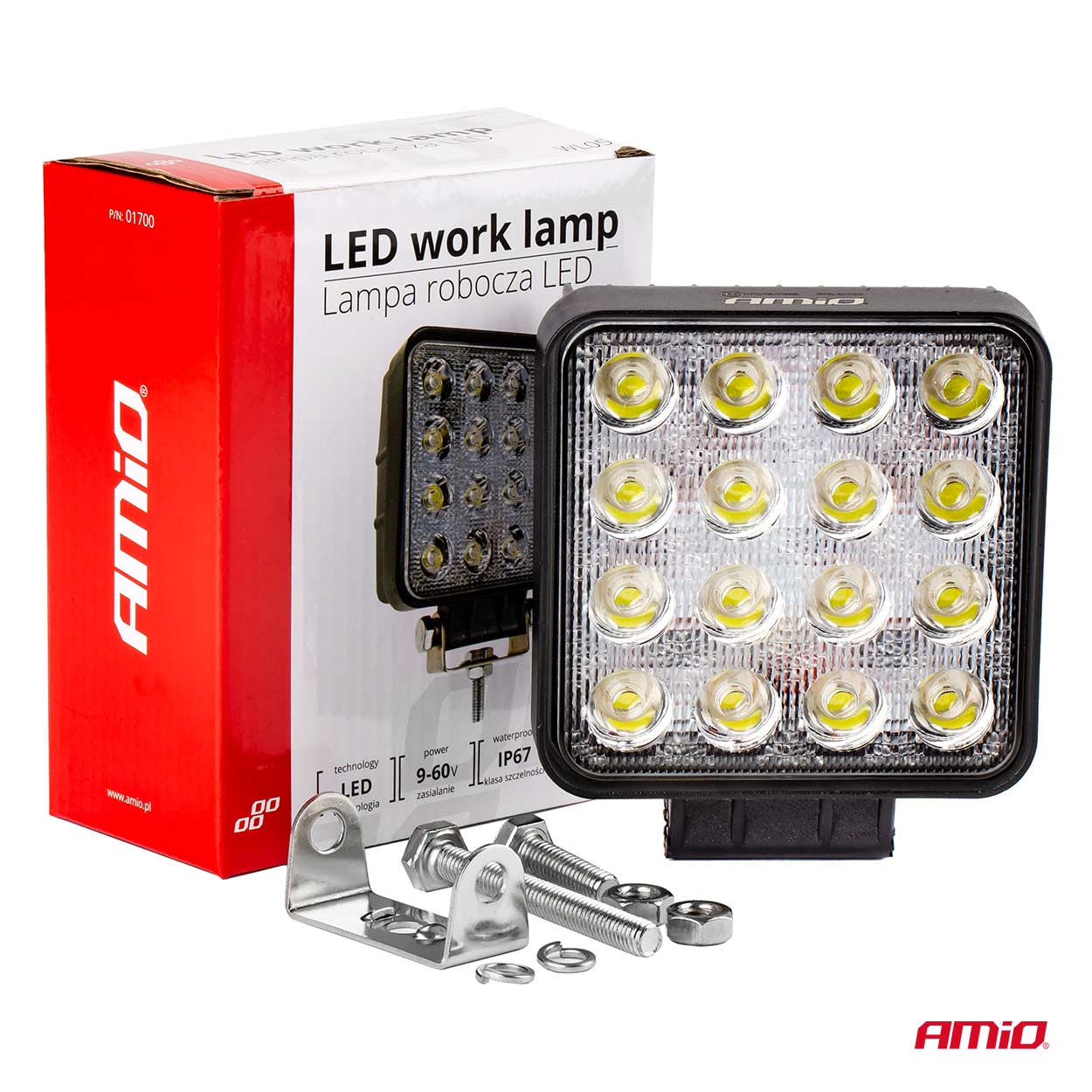 Gros plan sur la lampe de travail AWL05