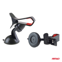 Support téléphone rotatif pour voiture avec ouverture de pince de 10,5 cm