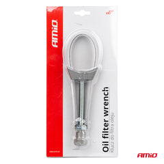 Clé à sangle pour filtre à huile avec sangle réglable