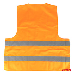 XL refleksvest med praktisk velcrolukning