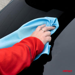 Chiffon microfibre lavable pour surfaces vitrées