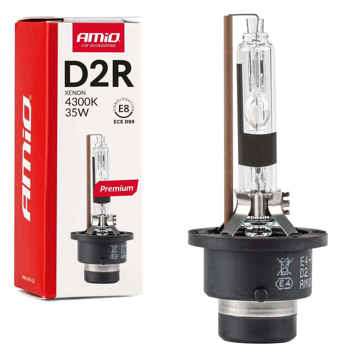 Ampoule xénon D2R avec température de couleur 4300K