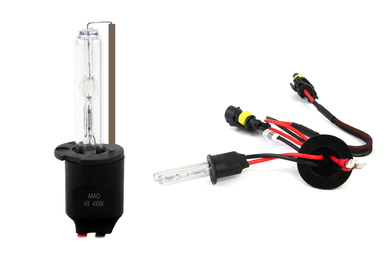 Ampoule xénon H3 avec température de couleur 4300K