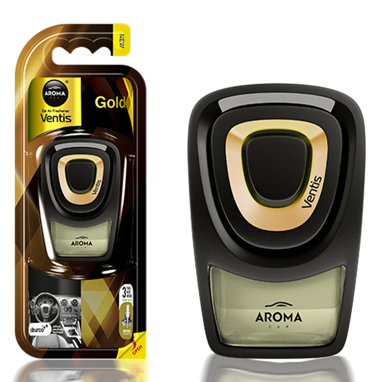 Aroma Car Ventis Gold billuftfrisker