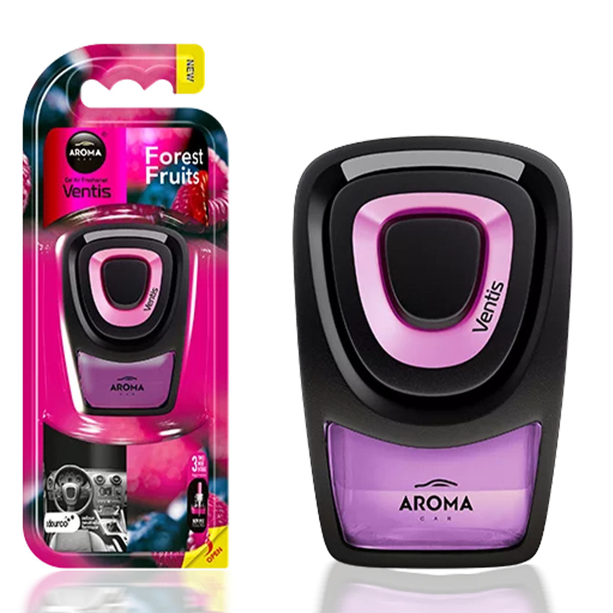 Aroma Car Ventis Forest Fruits parfum de voiture pour grille d’aération