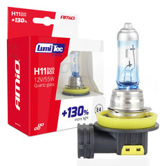 Ampoules halogènes H11 LumiTec Limited dans leur emballage