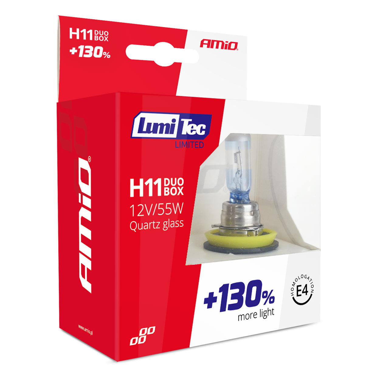 Ampoules halogènes H11 LumiTec Limited avec culot