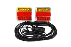 Feu de remorque LED magnétique avec câble