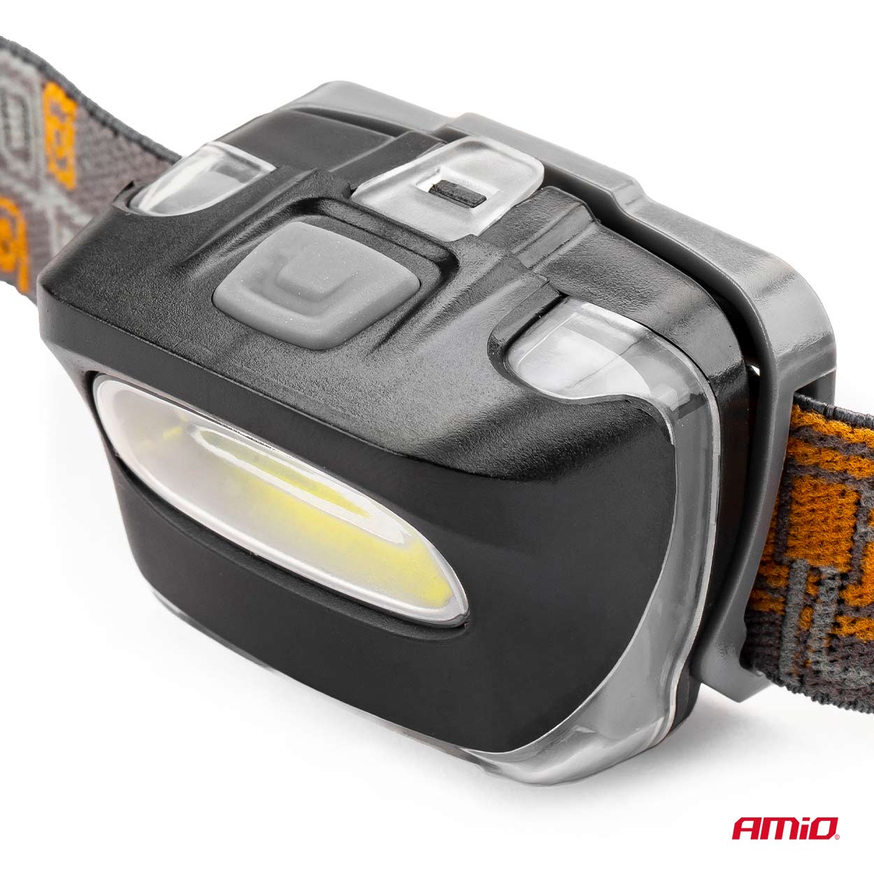 LED COB-pandelampe med 3xAAA-batterier
