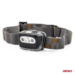 Lampe frontale LED avec batterie lithium rechargeable