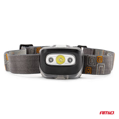 Lampe frontale rechargeable avec trois modes d’éclairage