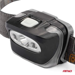 Lampe frontale LED avec une portée lumineuse de 130 mètres