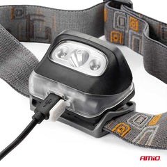 Lampe frontale LED avec protection IPX4