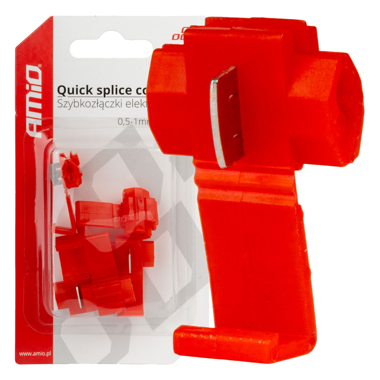 Connecteur rapide pour câbles 0,5-1 mm²
