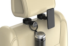 Support magnétique pour téléphone monté sur l’appuie-tête de la voiture