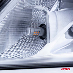 LED-pære T20 7440 WY21W med amber LED-lys