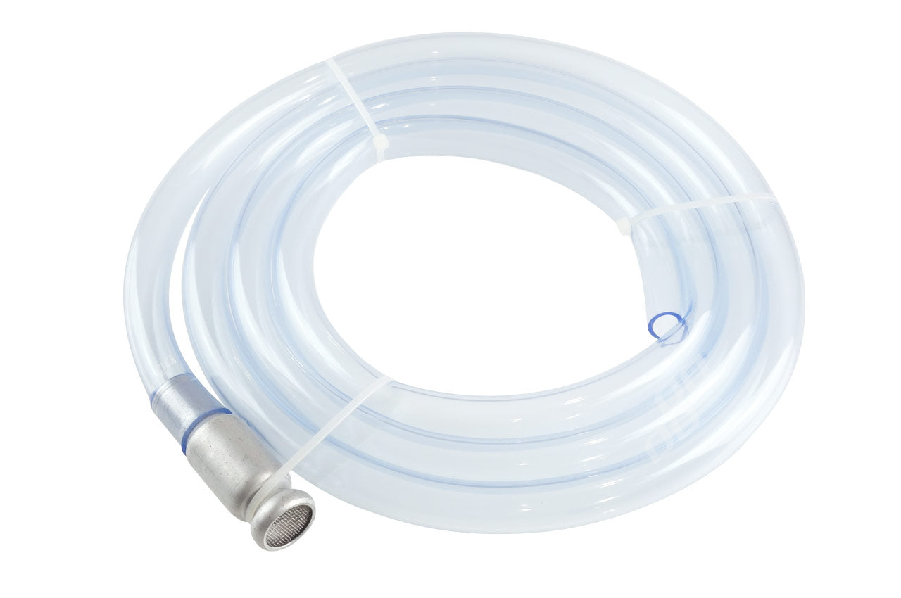 Tuyau d’aspiration de carburant avec buse en aluminium et crépine
