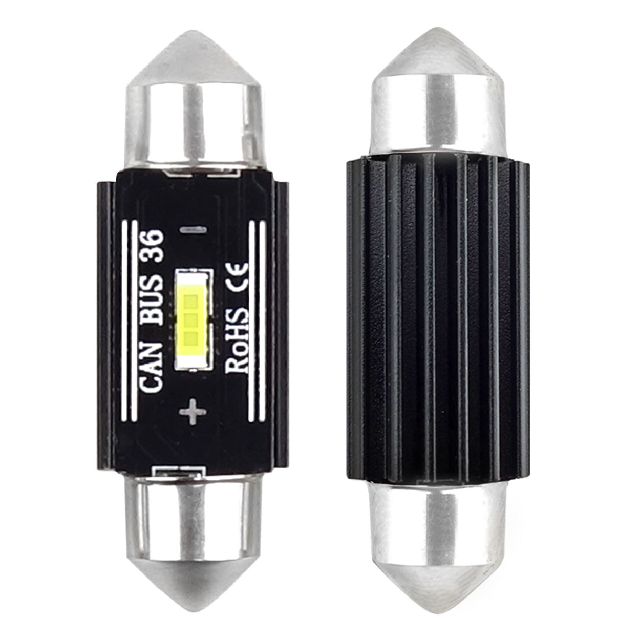 Ampoule navette LED CANBUS C5W, C10W et C3W en 36 mm