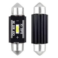Ampoule navette LED CANBUS C5W, C10W et C3W en 36 mm