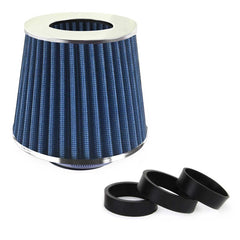Filtre à air conique bleu pour voiture