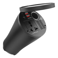 Spændingsomformer 12V til 230V med 2 USB-udgange
