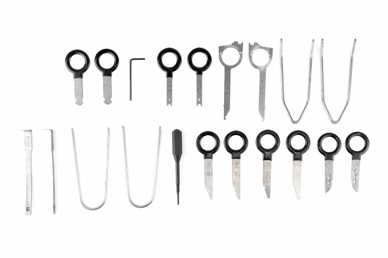 Kit de démontage d’autoradio 20 pièces