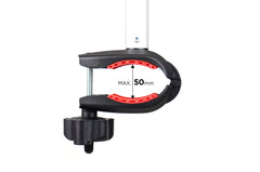 Porte-vélos sur attelage replié
