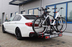 Porte-vélos sur attelage pour 2 vélos électriques TBC-02/2