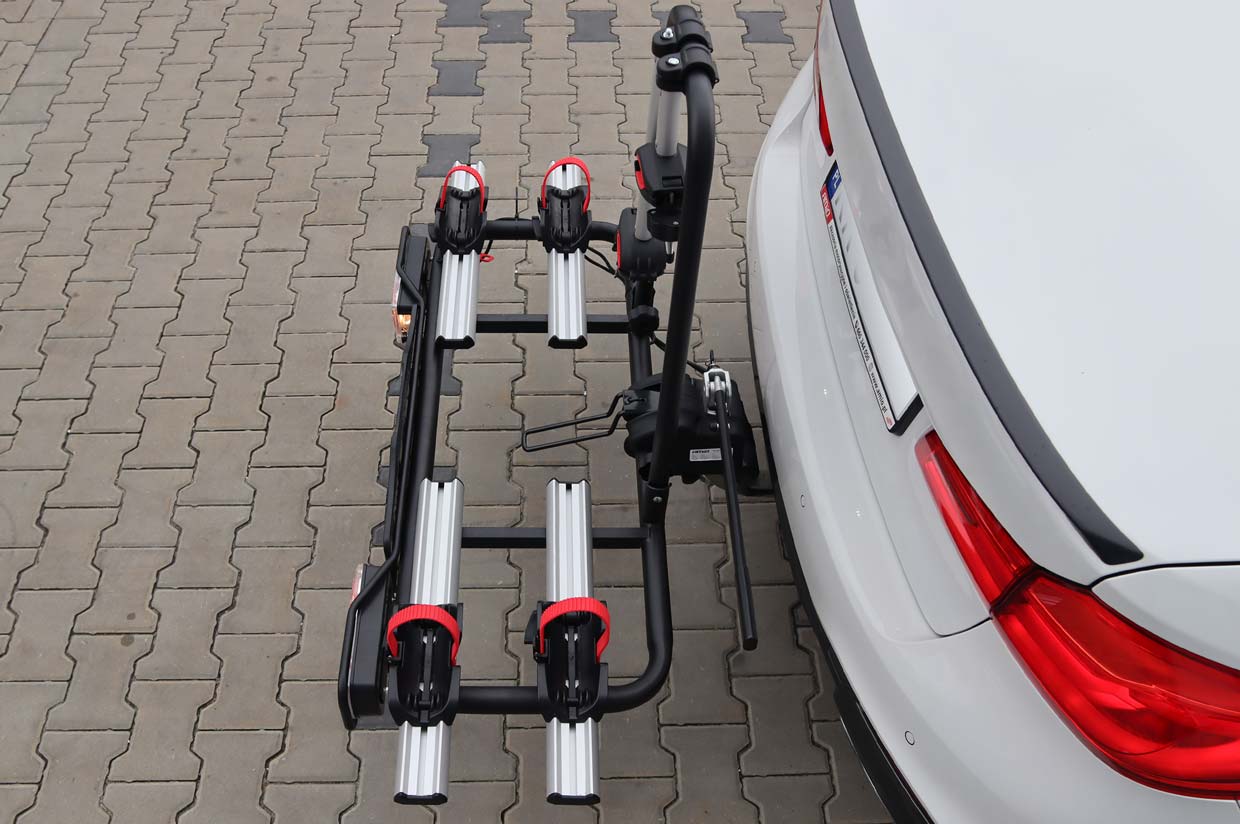 Porte-vélos sur attelage pour 2 vélos électriques TBC-02/2