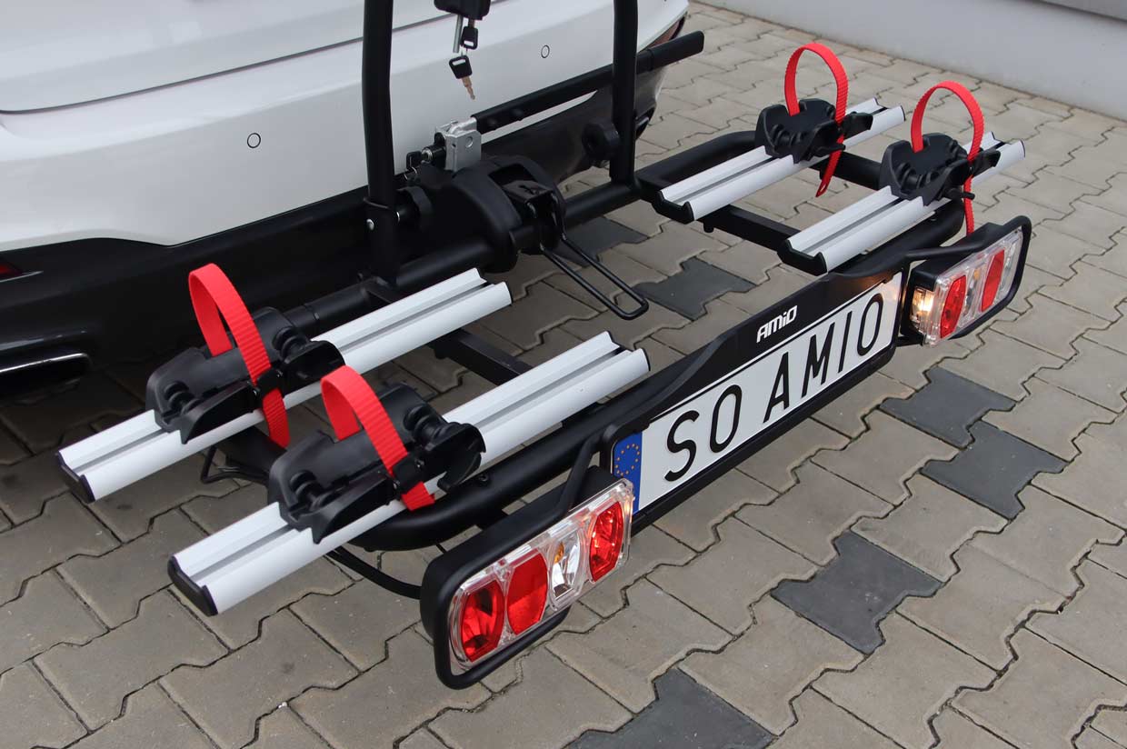 Porte-vélos sur attelage pour 2 vélos électriques TBC-02/2