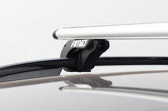 Barres de toit en aluminium couleur argent