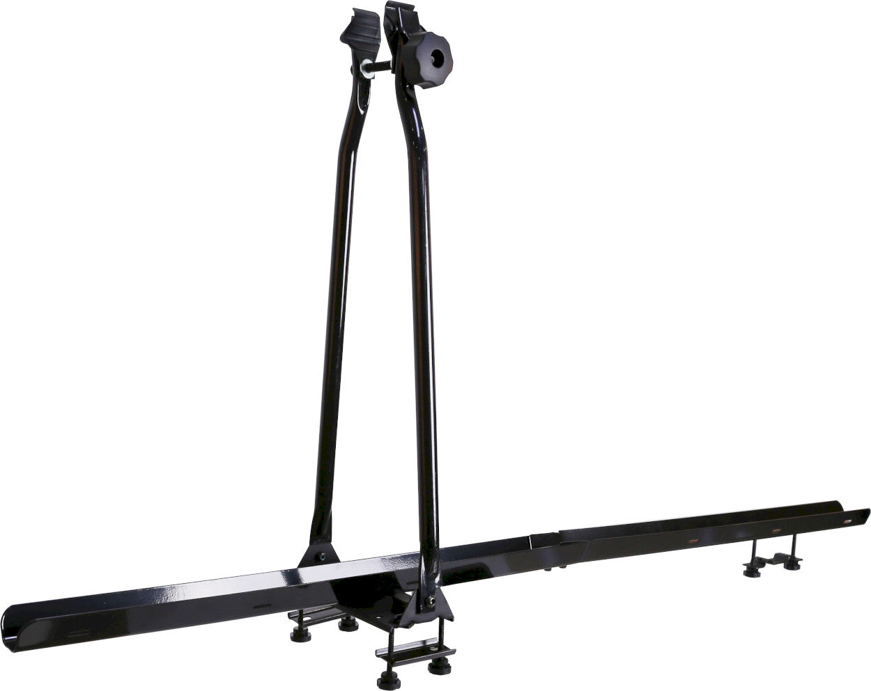 Porte-vélos de toit noir pour un vélo
