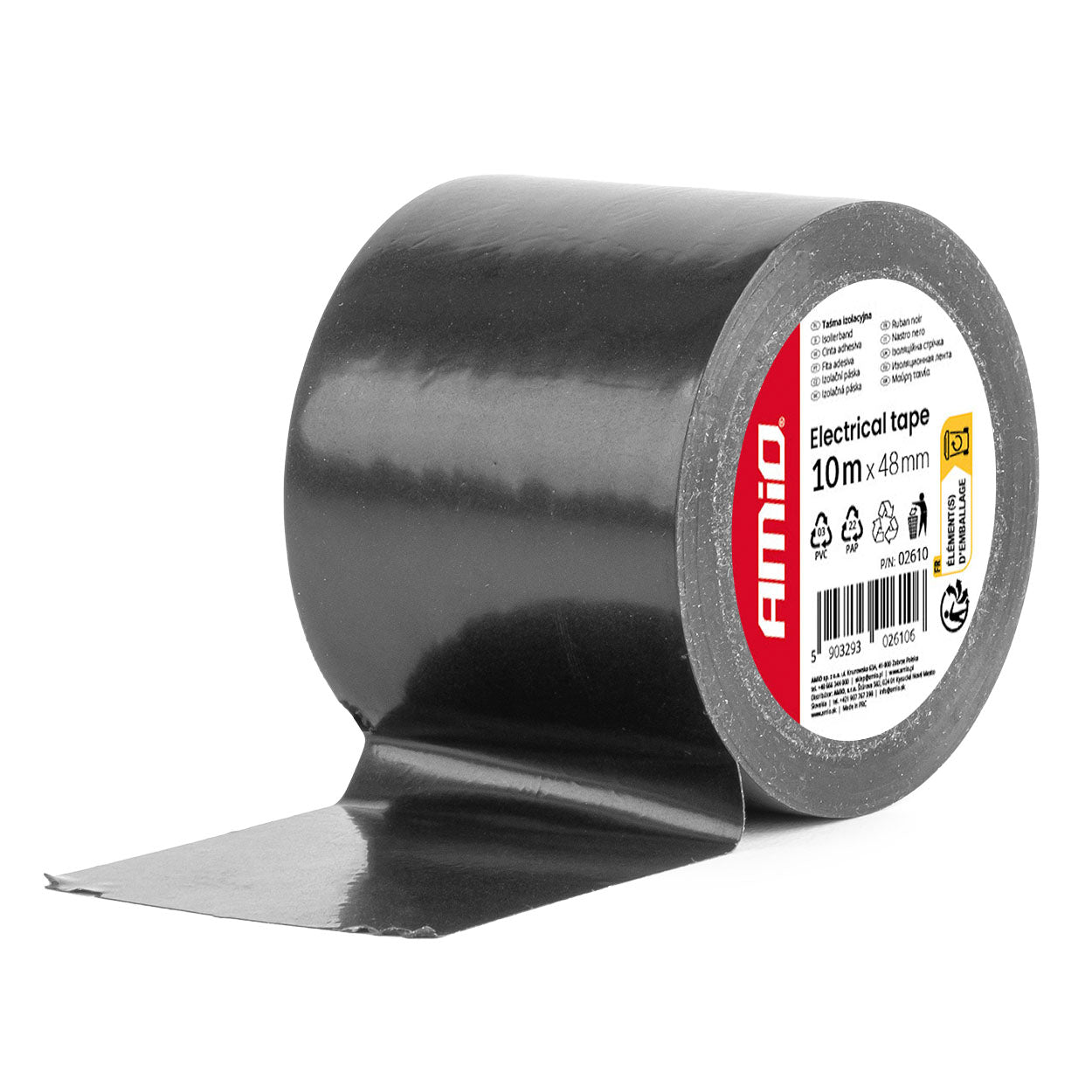 Ruban isolant noir 48 mm x 10 m