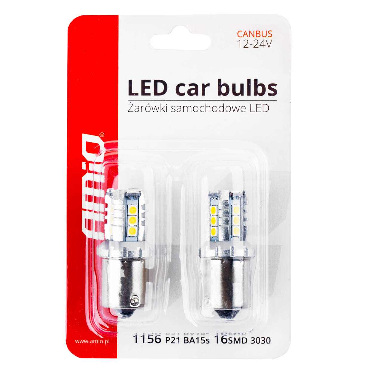 CANBUS LED-pærer til BA15S og P21W