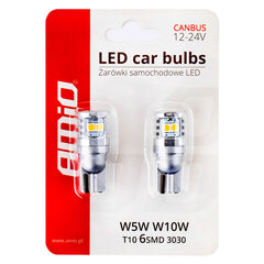 Ampoules LED CANBUS avec circuit IC intelligent pour 12 et 24 V