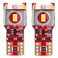 Ampoules LED CANBUS T10 W5W W10W avec 6 SMD
