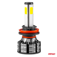Kit d’ampoules LED H8 H9 H11 COB vu de côté