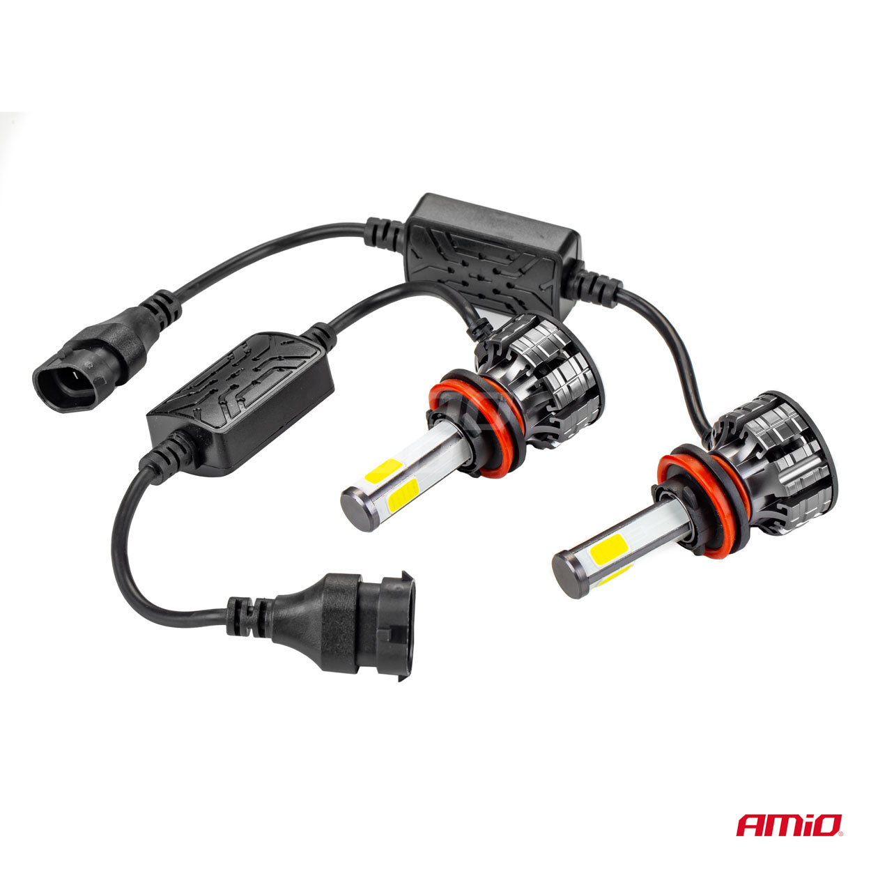 Ampoules LED H8 H9 H11 avec ventilateur de refroidissement