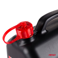 Jerrycan de carburant 10 L avec bouchon et entonnoir