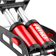 Fodpumpe med skridsikker pedal