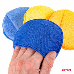 Kit d’applicateurs en microfibre pour l’entretien automobile